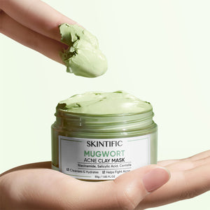 SKINTIFIC 艾草舒緩泥膜55g Mugwort Clay Mask