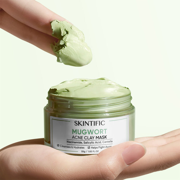 SKINTIFIC 艾草舒緩泥膜55g Mugwort Clay Mask