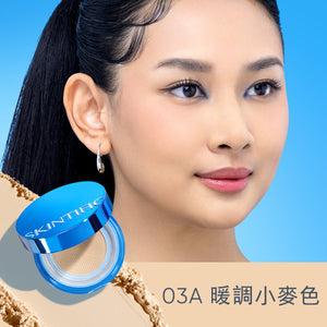 SKINTIFIC 柔霧持妝蜜粉10g All-Day Loose Powder 控油蜜粉定妝散粉粉餅