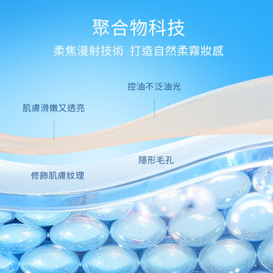 SKINTIFIC 柔霧持妝蜜粉10g All-Day Loose Powder 控油蜜粉定妝散粉粉餅