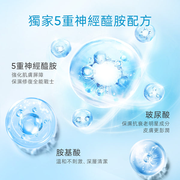 SKINTIFIC 神經醯胺洗面乳80ml深層清潔 5X Ceramide Cleanser