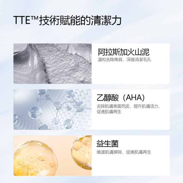SKINTIFIC 火山泥黑頭粉刺清潔泥膜55g AHA益生菌 Volcano Clay Mask