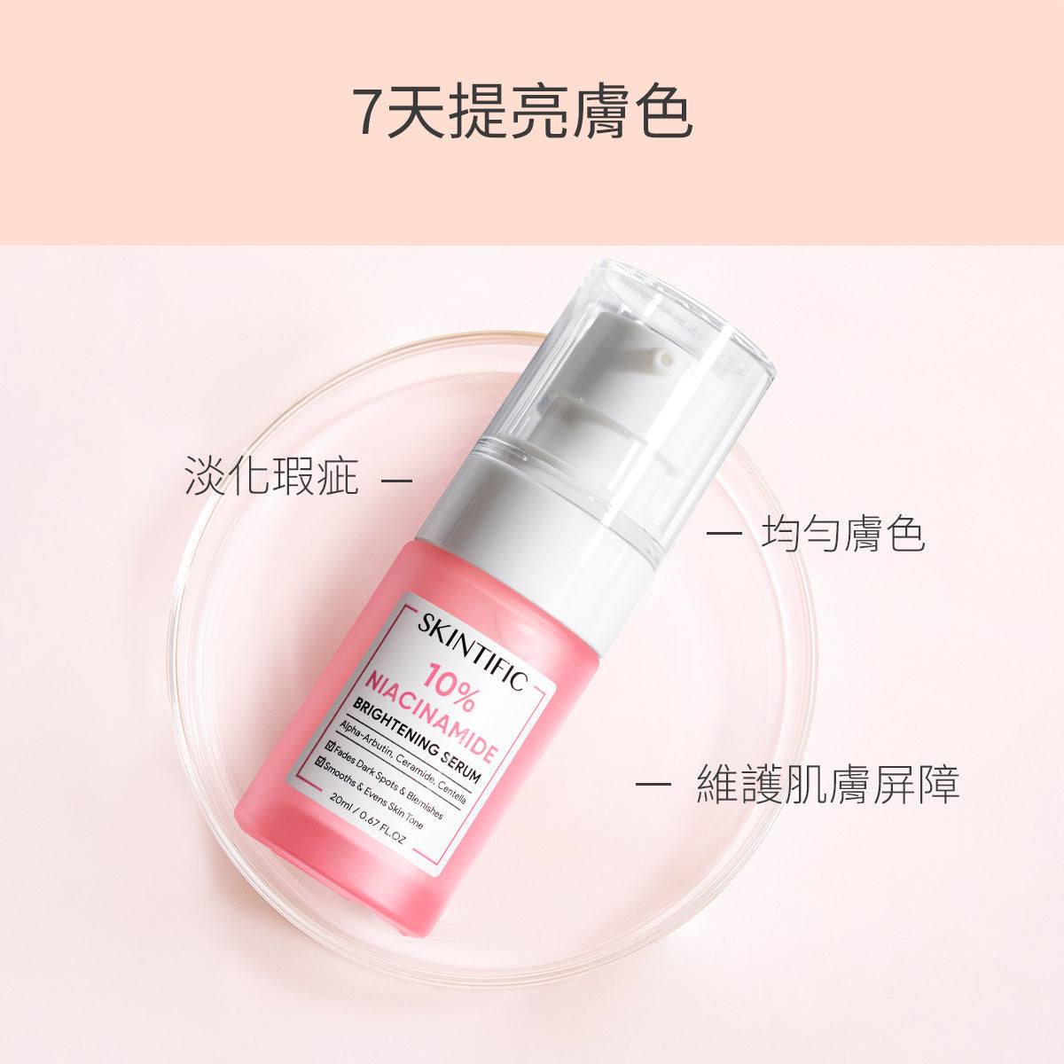 菸鹼醯胺亮白精華