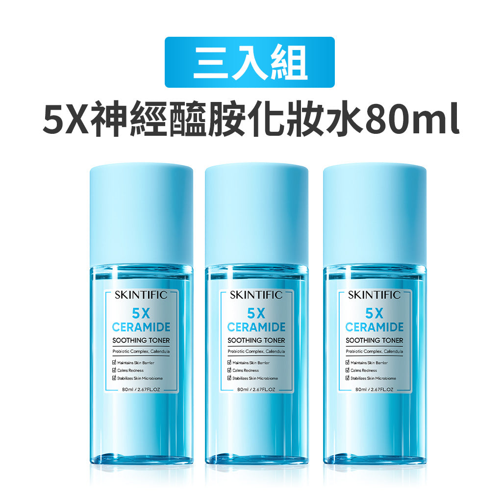 【跑者活動】5X化妝水三入組