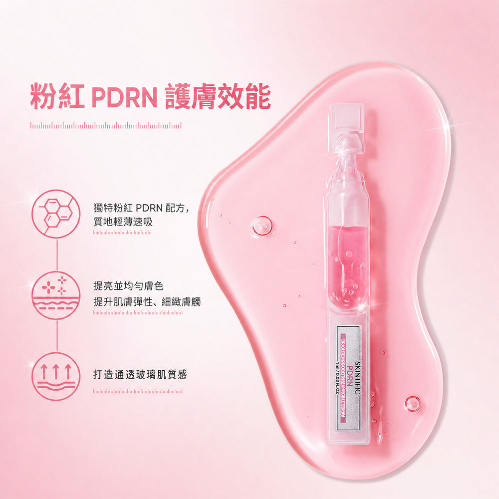 【新品上市】PDRN亮白柔嫩保濕安瓶